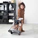 Smoby Rowenta Schoonmaaktrolley met Stofzuiger - 9 Accessoires, 58% Korting