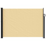 VidaXL Uittrekbaar Zijscherm 500x120cm Polyester Zand - 34% Korting