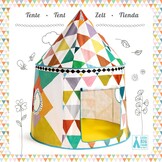 Djeco Tinous Speeltent 106x106x130 cm - Scandinavisch Design (34% Korting)