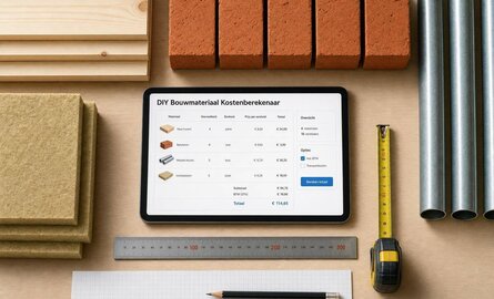 DIY Bouwmateriaal Kostenberekenaar