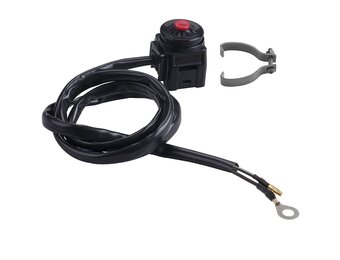Motor Dood/Startschakelaar met Claxonfunctie voor 22mm (7/8 inch) Stuur | Universeel voor Motor, Quad, Sneeuwscooter