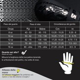 Bokshandschoenen Kunstleer Mat Zwart 14oz | Multilayer schuimvulling voor bescherming | Ergonomisch ontwerp & ademend mesh-palm voor comfort
