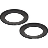 2x Aluminium Camera Filter Adapter Ring 52mm naar 72mm Zwart (75% Korting)