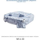 MY BREST FRIEND 0062 Baby wild - Amerikaans tweelingkussen voor voedingskussen, onderhoudsvriendelijk, ontwerp: Horizon