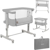 LIONELO Aurora 3-in-1 Baby Co-Sleeper, Hoogteverstelling & Hellingsfunctie