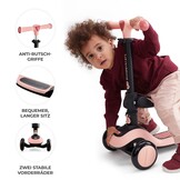 Kinderkraft Halley 2-in-1 Kinderstep en Loopfiets - Roze