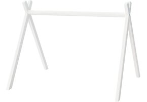 Montessori Houten Speeltrapeze Baby Wit Gelakt (52x70x50.5 cm) - 45% Korting