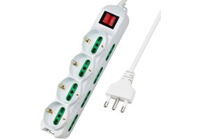 Stekkerdoos Wit 12 Stopcontacten 5m Snoer | 58% Korting