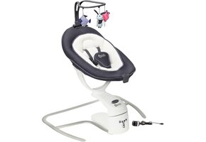 Draaibare Schommelstoel Baby Zinc 360° - 41% Korting