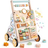 Houten Babyloopwagen Montessori Activiteitencentrum - 59% Korting!