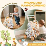 Houten Babyloopwagen Montessori Activiteitencentrum - 59% Korting!