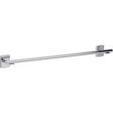 tesa KLAAM Toiletborstelhouder - Zelfklevend - Verchroomd Metaal - 416 x 92 x 131 mm