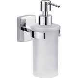 tesa KLAAM Toiletborstelhouder - Zelfklevend - Verchroomd Metaal - 416 x 92 x 131 mm