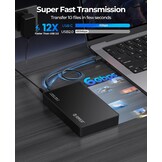 ORICO 3,5 inch USB 3.1 Type-C HDD behuizing voor SATA harde schijven tot 20TB