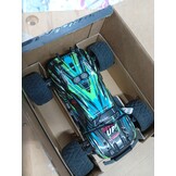 HAIBOXING Op afstand bestuurde auto 18858E, 1/18, nieuw model 4WD 36+ km/u, hobby, offroad, monstertruck met 2 batterijen, waterdicht, RC Truggy RTR, terreinspeelgoed, 35 minuten looptijd