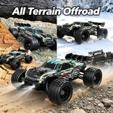 HAIBOXING Op afstand bestuurde auto 18858E, 1/18, nieuw model 4WD 36+ km/u, hobby, offroad, monstertruck met 2 batterijen, waterdicht, RC Truggy RTR, terreinspeelgoed, 35 minuten looptijd