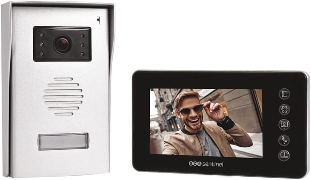 SCS Sentinel Prim'VisioFirst 4.3 Wired Video Intercom - 4.3 inch beeldscherm