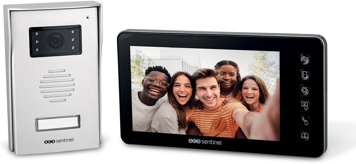 SCS Sentinel Prim'VisioFirst 4.3 Wired Video Intercom - 4.3 inch beeldscherm