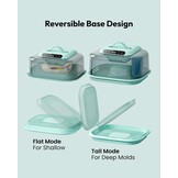 Resiners Hars Uithardingsmachine G3 met UV-licht voor hars, snel uitharden in 2 uur/1 minuut, inclusief siliconenmat, harsuitharder voor epoxy-gietvormen, sieradenfabricage, DIY-decoratie