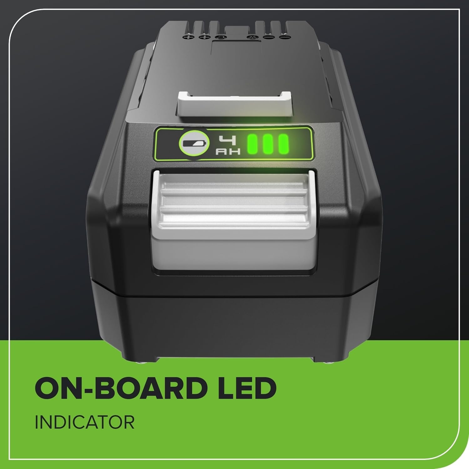 Greenworks 24V Accu 4Ah - Lithium-Ion Batterij voor alle 24V Tuingereedschap