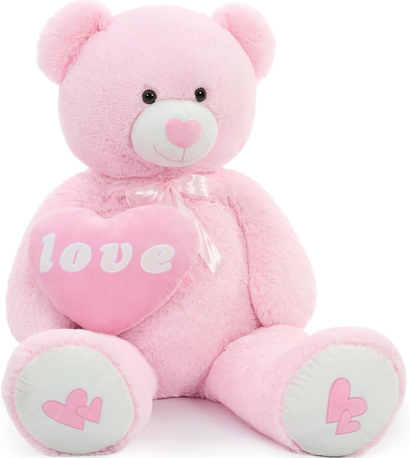 MorisMos Gigantische Teddybeer 130 cm - XXL Knuffelbeer - Donkerbruin