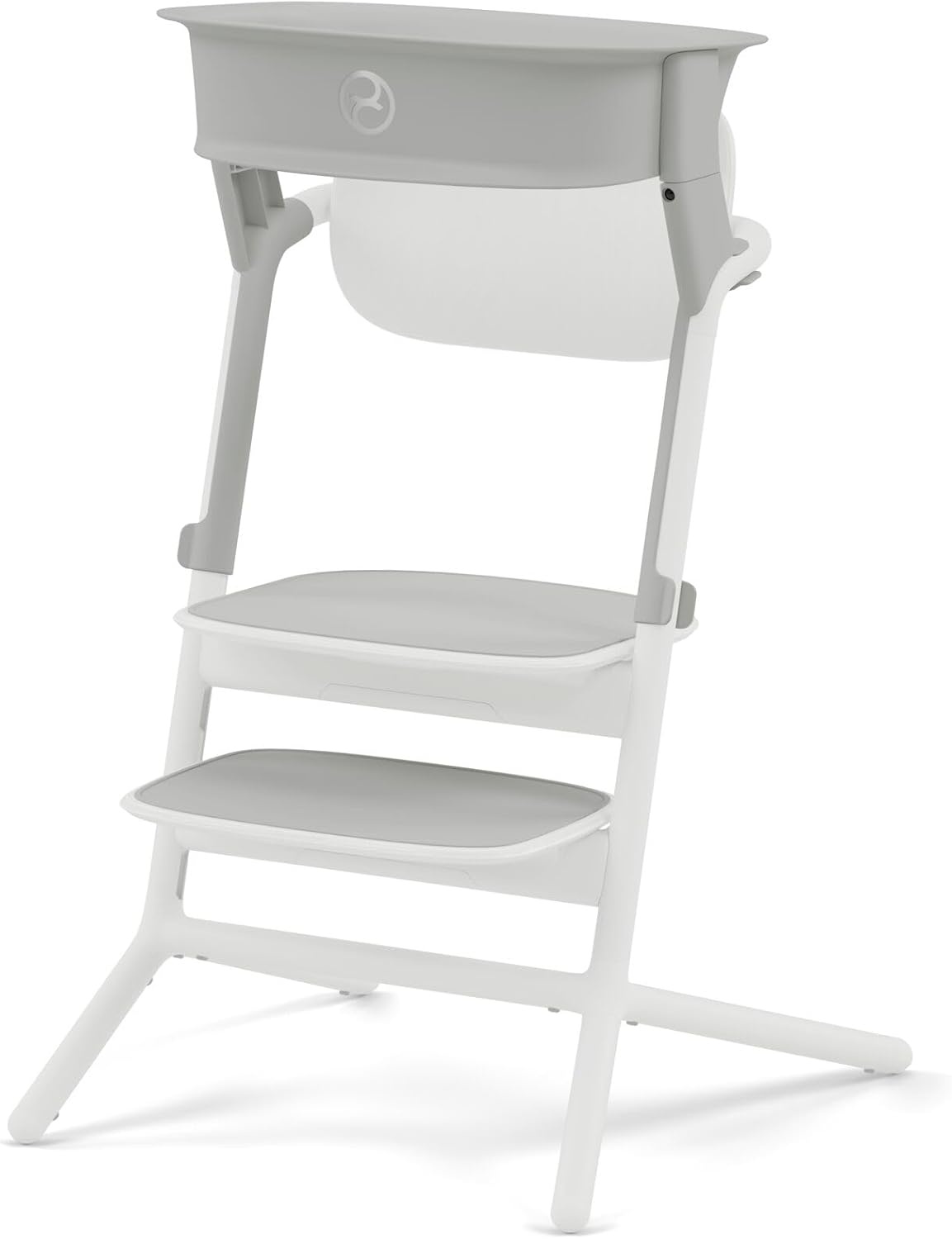 Cybex Gold LEMO Leertorenset, Voor het ombouwen van de LEMO hoge kinderstoel tot leertoren, 1-5 jaar (tot 25 kg), Inclusief 2 antislip siliconenmatten voor de zitting en voetsteun, Suede Grey (Grijs)