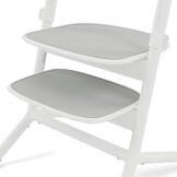 Cybex Gold LEMO Leertorenset, Voor het ombouwen van de LEMO hoge kinderstoel tot leertoren, 1-5 jaar (tot 25 kg), Inclusief 2 antislip siliconenmatten voor de zitting en voetsteun, Suede Grey (Grijs)