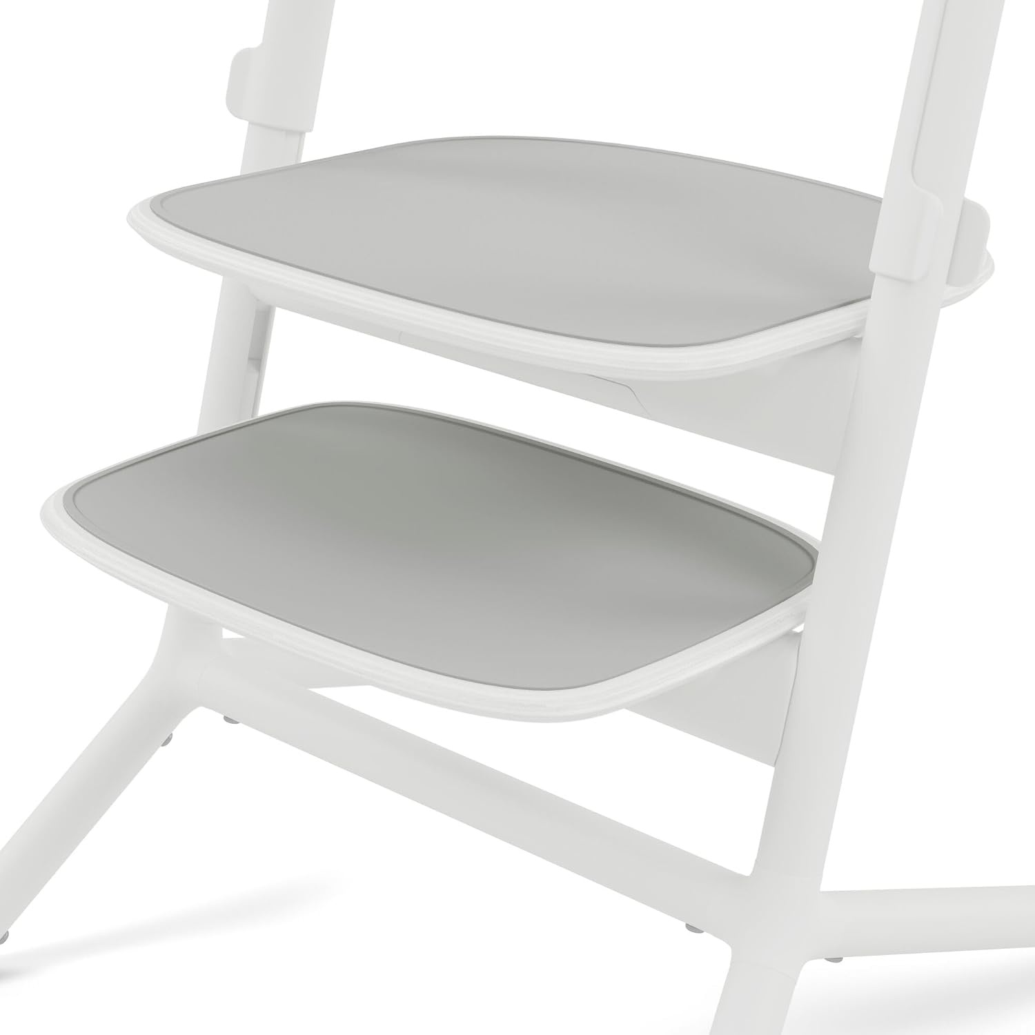 Cybex Gold LEMO Leertorenset, Voor het ombouwen van de LEMO hoge kinderstoel tot leertoren, 1-5 jaar (tot 25 kg), Inclusief 2 antislip siliconenmatten voor de zitting en voetsteun, Suede Grey (Grijs)
