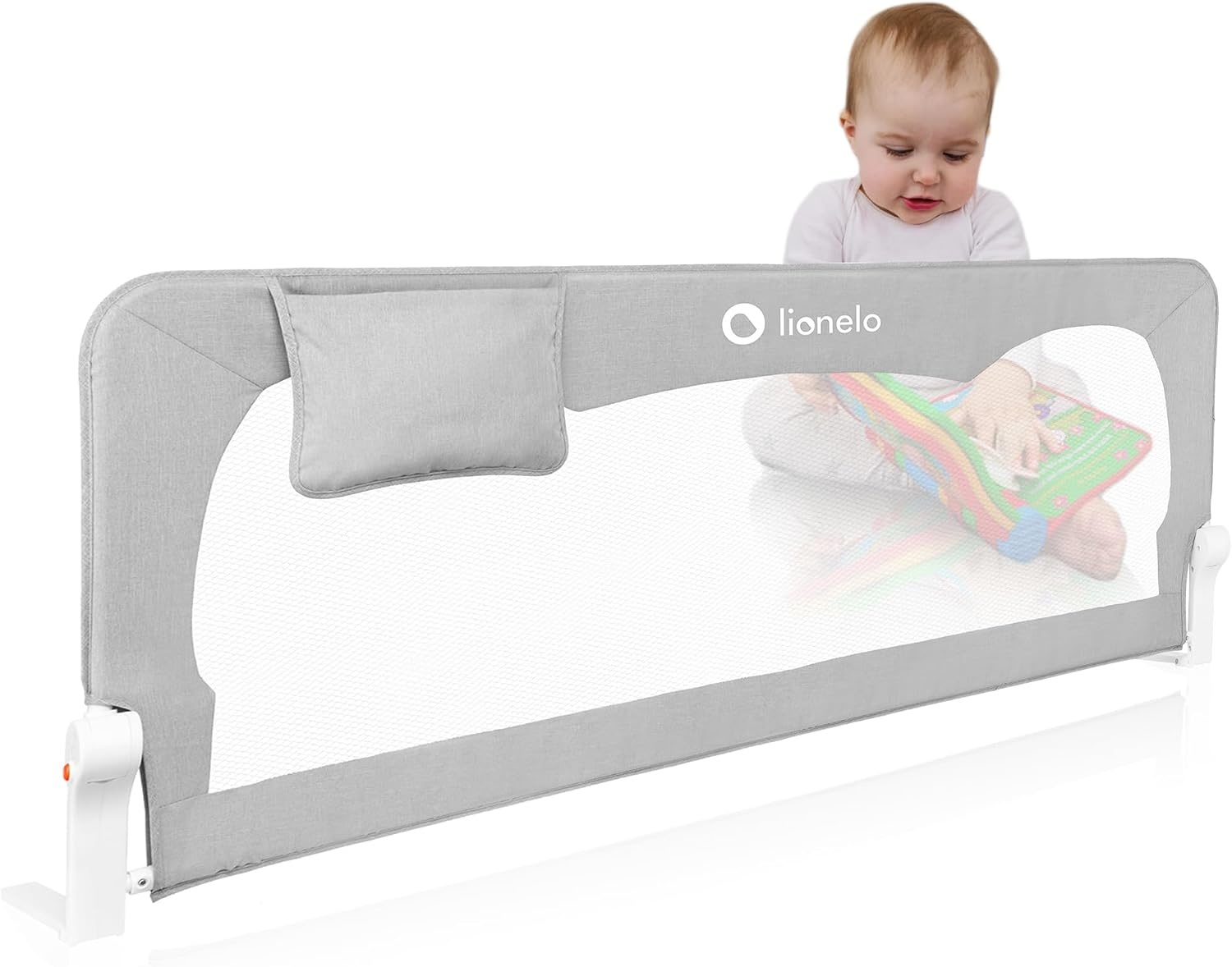 LIONELO Hanna Bedhekje 150x66cm - Extra Hoog & Opvouwbaar met Korting!