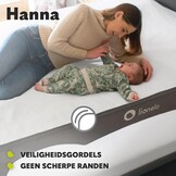 LIONELO Hanna Bedhekje 150x66cm - Extra Hoog & Opvouwbaar met Korting!