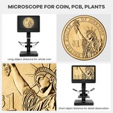 Andonstar AD249S-P Digitale Microscoop 10.1" HDMI, 4000x, Met 35% Korting