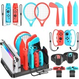 15-delige Nintendo Switch Sports Accessoireset met Organizer - 33% Korting