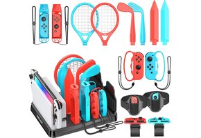 15-delige Nintendo Switch Sports Accessoireset met Organizer - 33% Korting