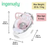 Ingenuity Babywipper met Muziek & Vibratie - Roze (34% Korting)
