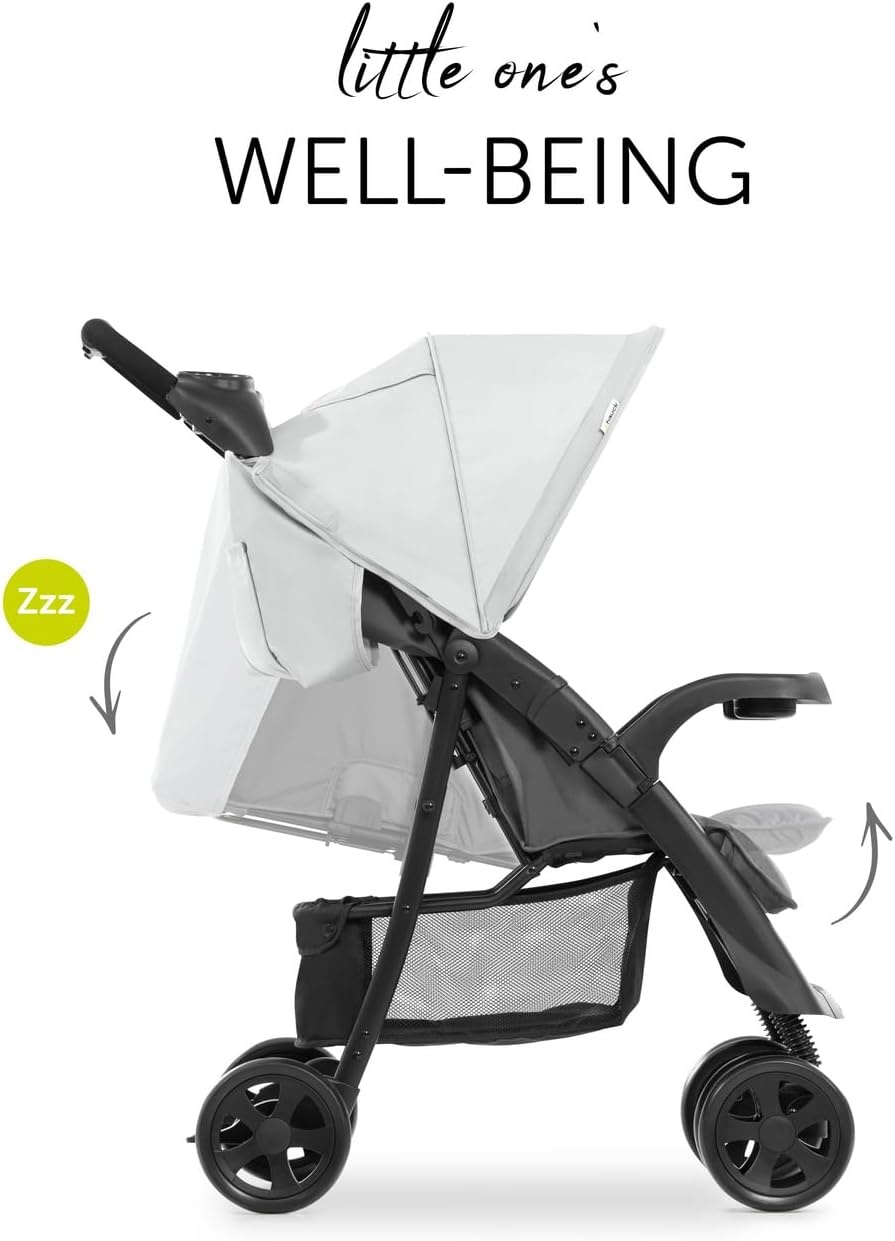 Hauck Shopper Neo II Buggy Grijs - Tot 25 kg - Compact & Lichtgewicht (7.5 kg) - 34% Korting