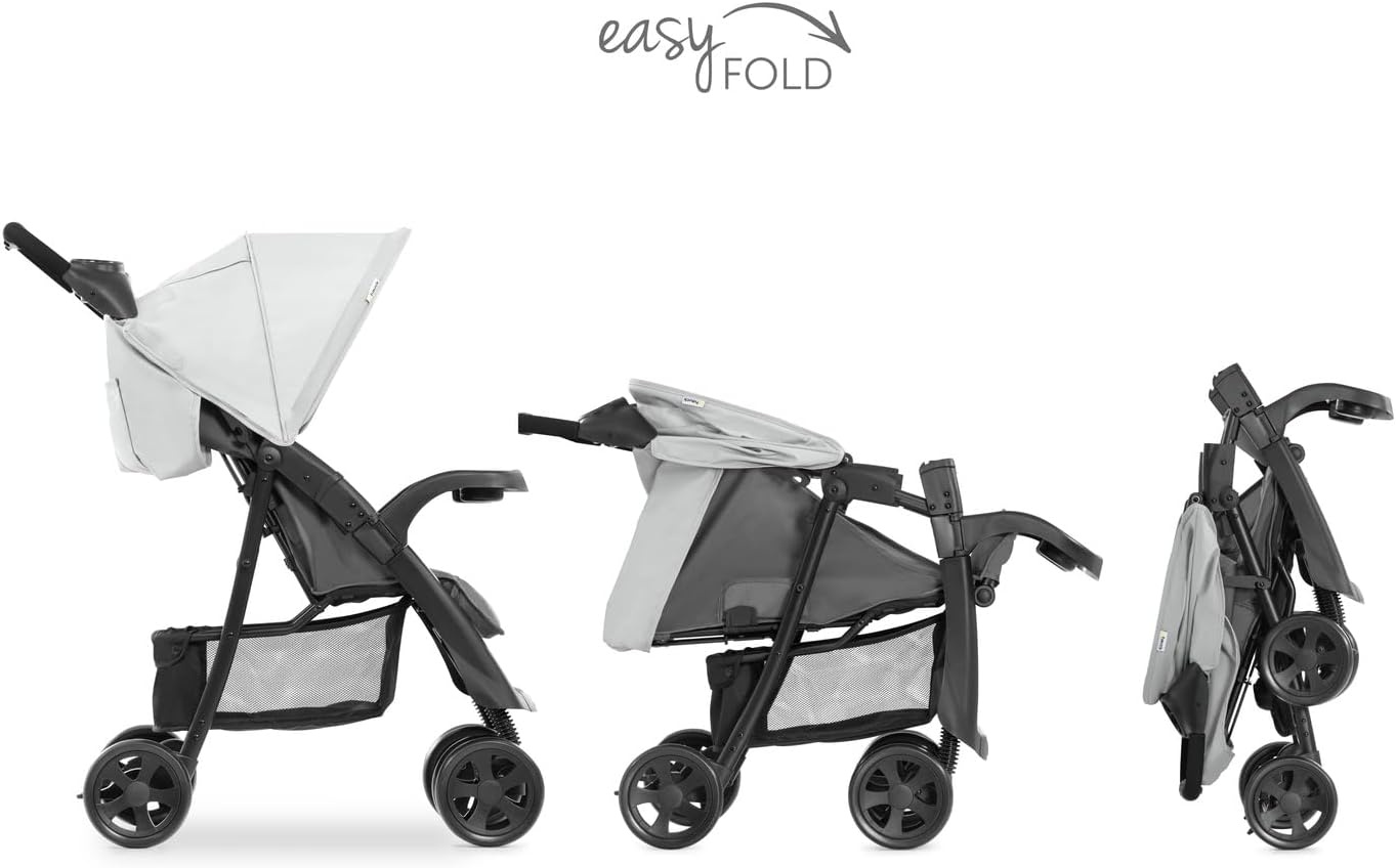 Hauck Shopper Neo II Buggy Grijs - Tot 25 kg - Compact & Lichtgewicht (7.5 kg) - 34% Korting