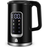 ForMe Waterkoker 1,7L Zwart - Temperatuurkeuze & Warmhoudfunctie (33% Korting)