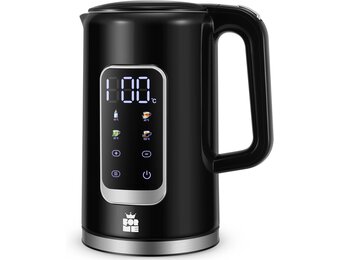 ForMe Waterkoker 1,7L Zwart - Temperatuurkeuze & Warmhoudfunctie (33% Korting)