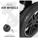 Hauck Rapid 4D Air Buggy Zwart - 35% Korting - Tot 25 kg