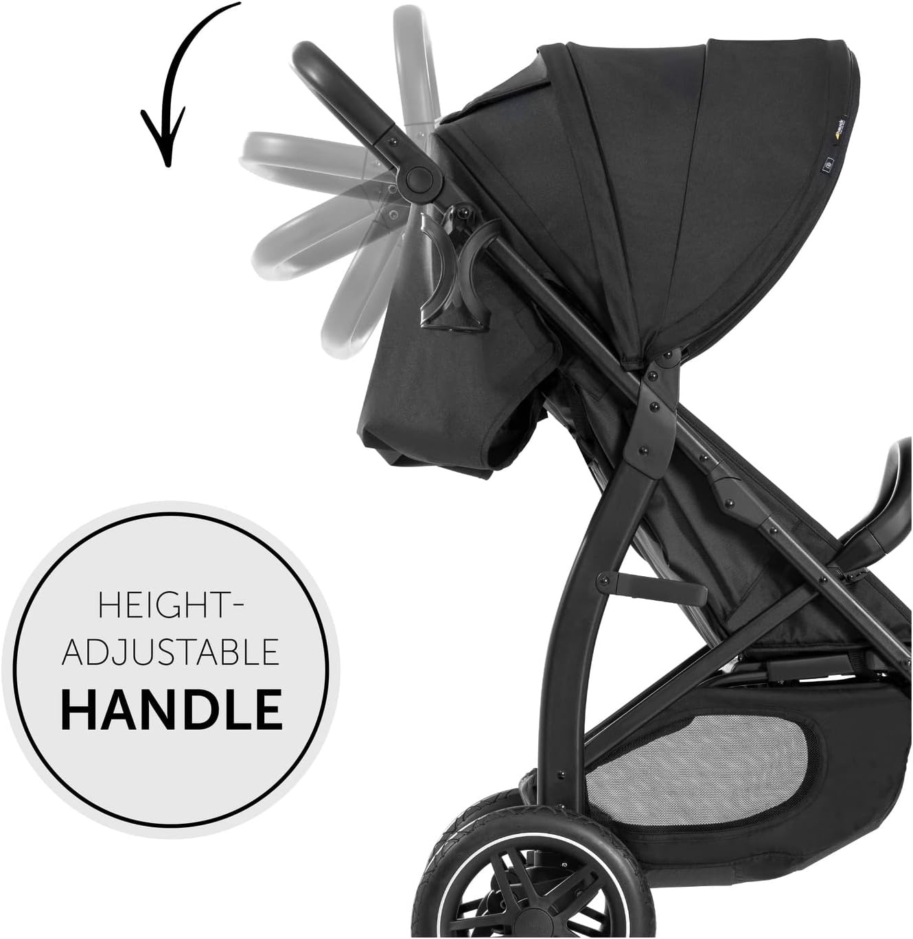 Hauck Rapid 4D Air Buggy Zwart - 35% Korting - Tot 25 kg