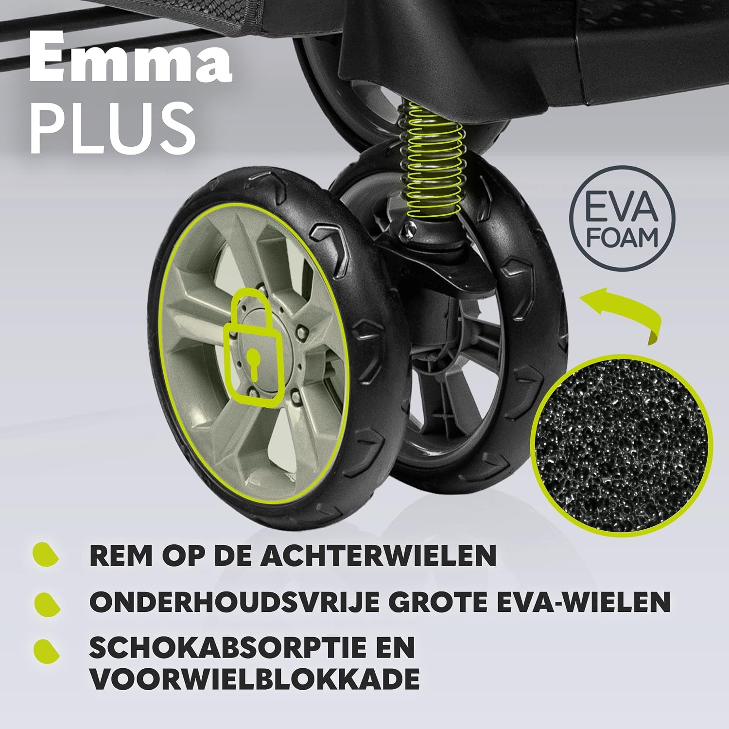 Lionelo Emma Plus Wandelwagen - Lichtgewicht & Inklapbaar - 34% Korting