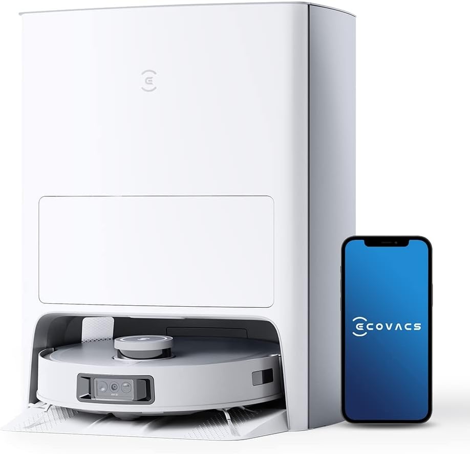 ECOVACS DEEBOT X1 OMNI Wit Robotstofzuiger - 35% Korting