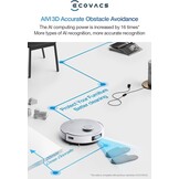 ECOVACS DEEBOT X1 OMNI Wit Robotstofzuiger - 35% Korting