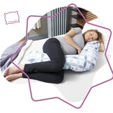 Badabulle Zwangerschapskussen Grafisch 150cm - 29% Korting