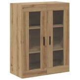 vidaXL Wandkast Artisanaal Eiken 69,5x34x90 cm - 35% Korting