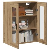vidaXL Wandkast Artisanaal Eiken 69,5x34x90 cm - 35% Korting