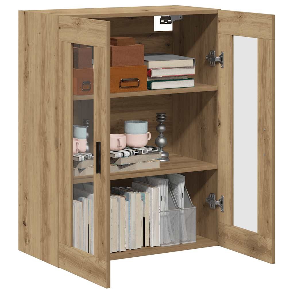 vidaXL Wandkast Artisanaal Eiken 69,5x34x90 cm - 35% Korting