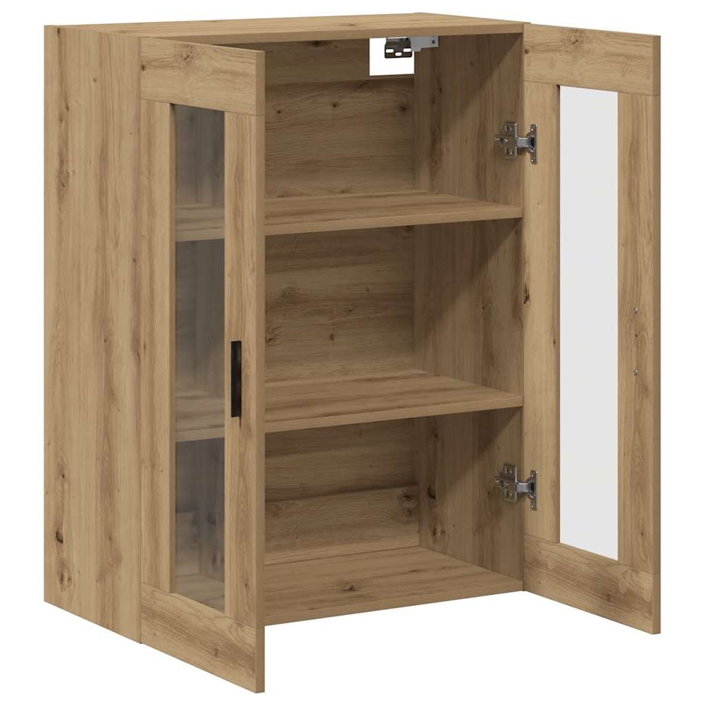 vidaXL Wandkast Artisanaal Eiken 69,5x34x90 cm - 35% Korting