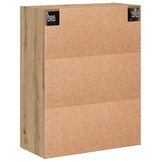 vidaXL Wandkast Artisanaal Eiken 69,5x34x90 cm - 35% Korting