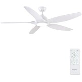 Newday Plafondventilator met Verlichting, Wit, 35% Korting